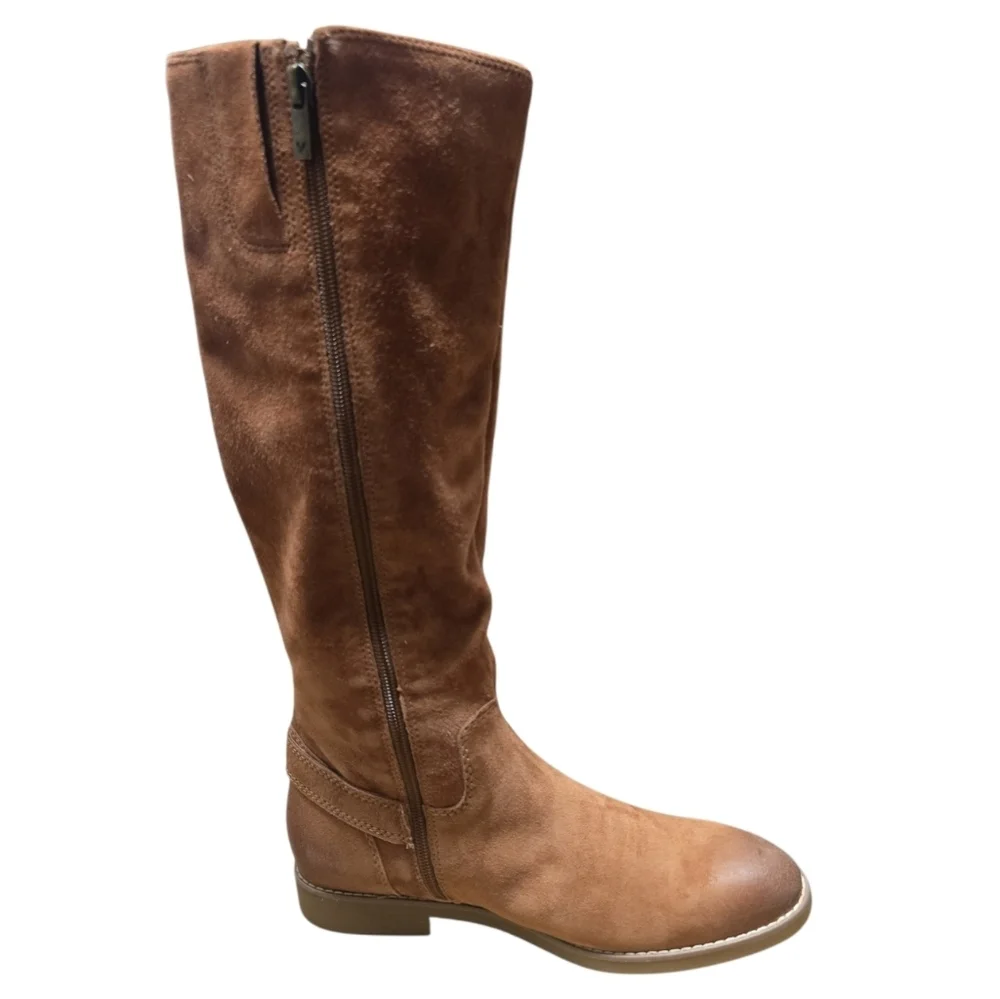 Vionic Rochelle Tall Leather Riding Boots - Picture 4 of 5